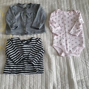Three Piece 12 month Girl bundle